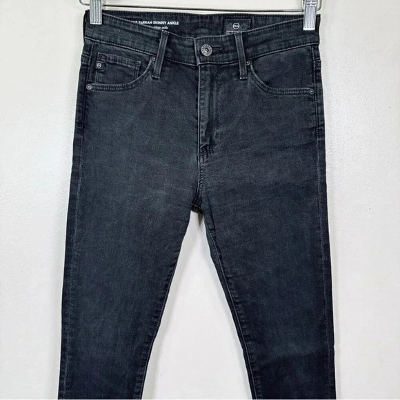 Ag ADRIANO GOLDSCHMIED Womens Size  24 The Farrah Skinny Ankle Chew Hem Jeans - Picture 3 of 14